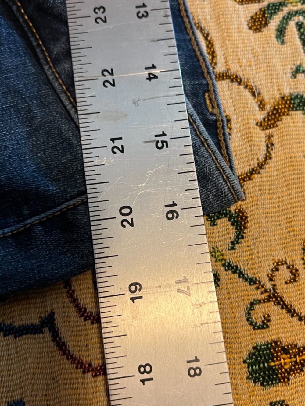 Lee Riders Shape Illusions Slim Fit Mid Rise Bootcut Jeans 16 long - Picture 9 of 12